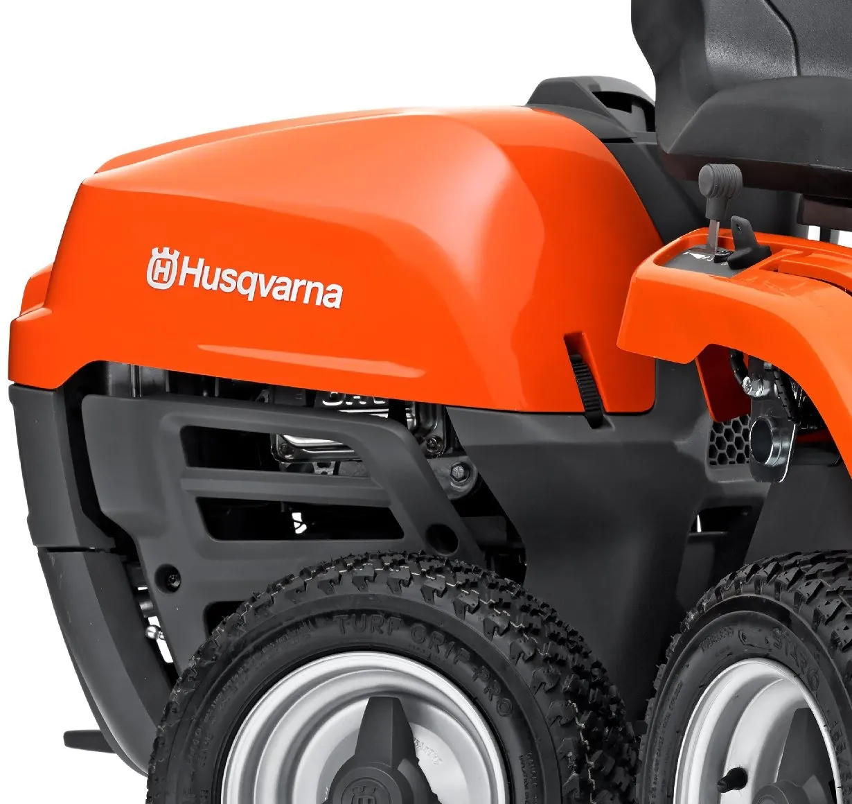 Husqvarna R 112C5 Frontmäher mit Combi 85 Mähdeck Hydrostat – Bild 3