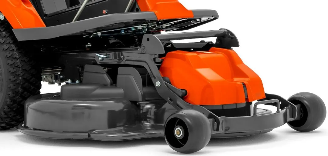 Husqvarna R 214C Frontmäher mit Combi 94 Mähdeck Hydrostat – Bild 3