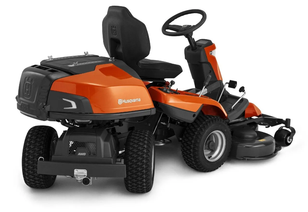 Husqvarna R 316TX AWD Frontmäher ohne Mähwerk Allrad Hydrostat – Bild 3