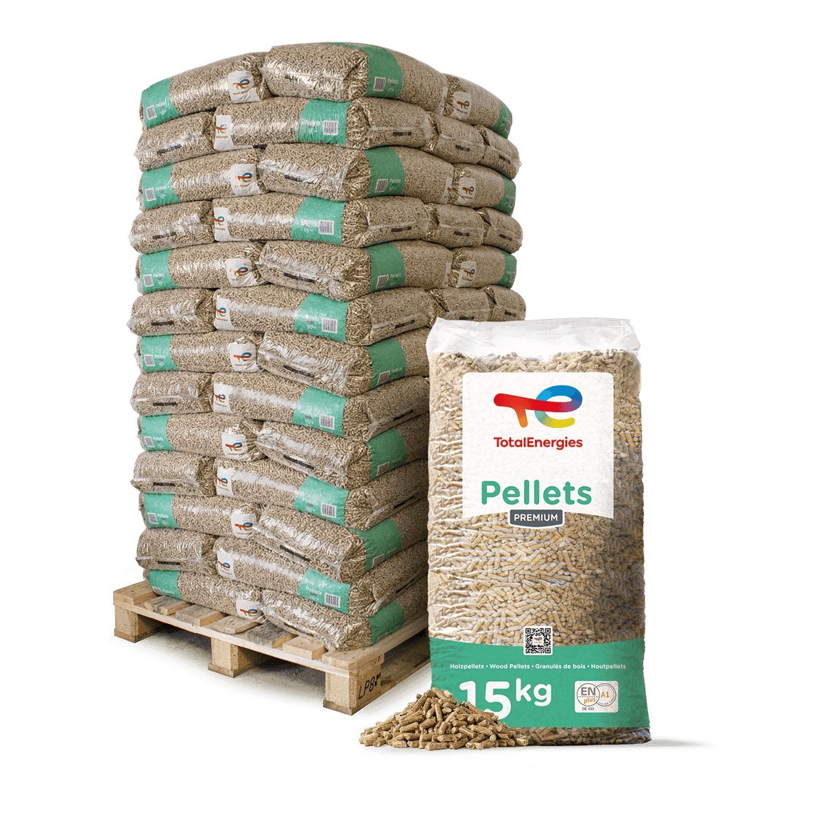 TotalEnergies Holzpellets 975 kg ENplus A1