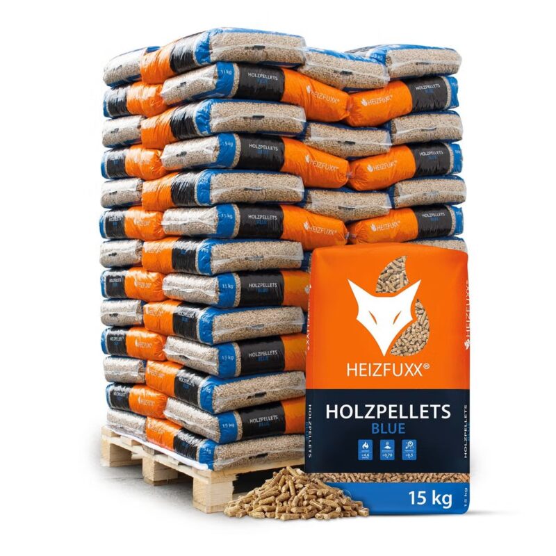 HEIZFUXX BLUE Holzpellets 975 kg ENplus A1