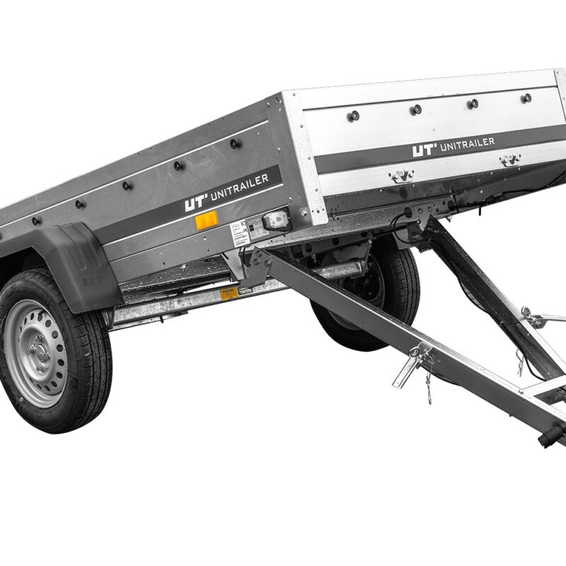 UNITRAILER Garden Trailer 230 KIPP 750 kg – 230 × 125 cm